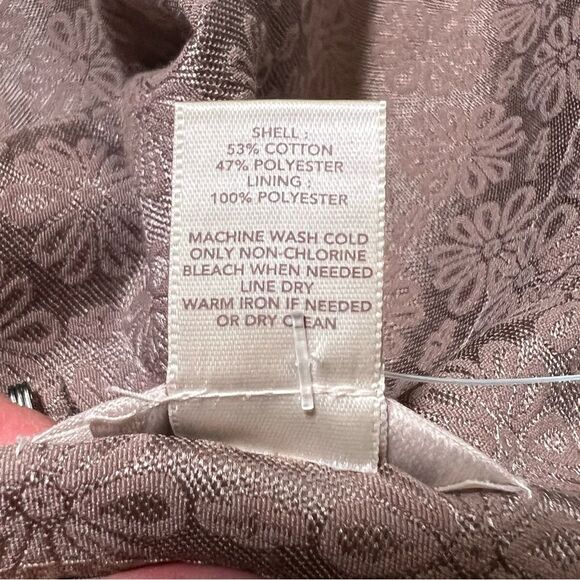 Ann Taylor Loft taupe skirt 💗 NWT 💗 fully lined💗 zipper 💗 size 10 - Picture 2 of 7